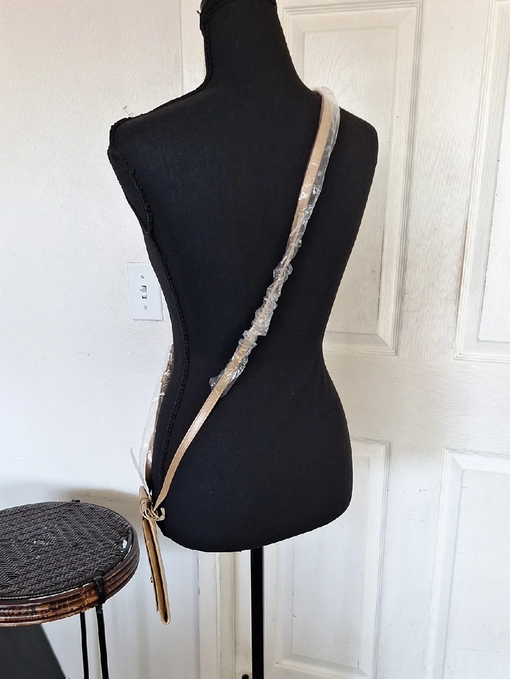 New HOBO token gold dust crossbody
